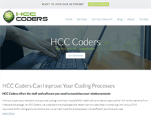 Tablet Screenshot of hcccoders.com